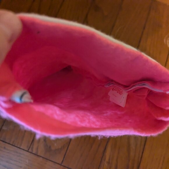 Barbie & Friends Pink Christmas Stocking 2024 Mattel Winter Snowflake Pattern - Picture 4 of 4